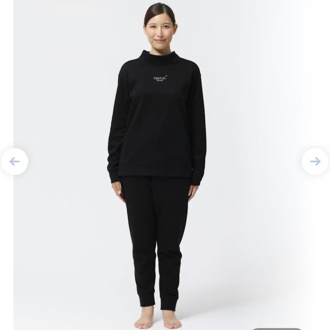 ☆BAKUNE ウォーム 上下セット ブラックMサイズユニセックス