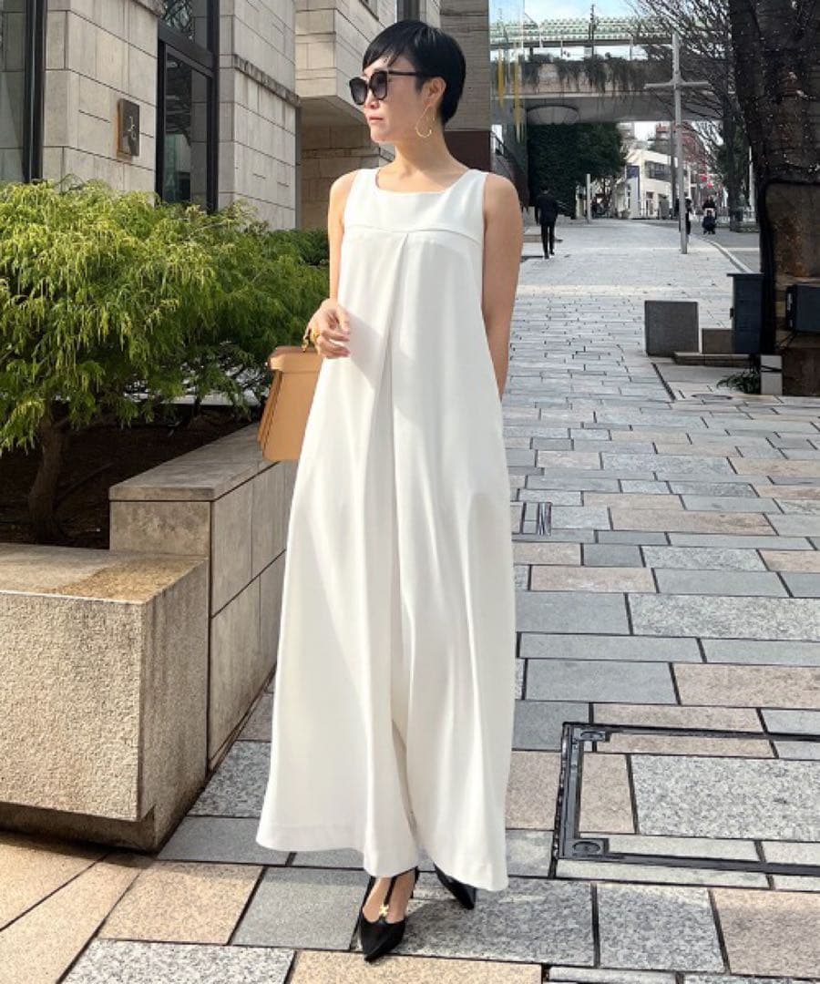 完売品‼️JENNEジェンヌ 3WAYバックリボンサロペット