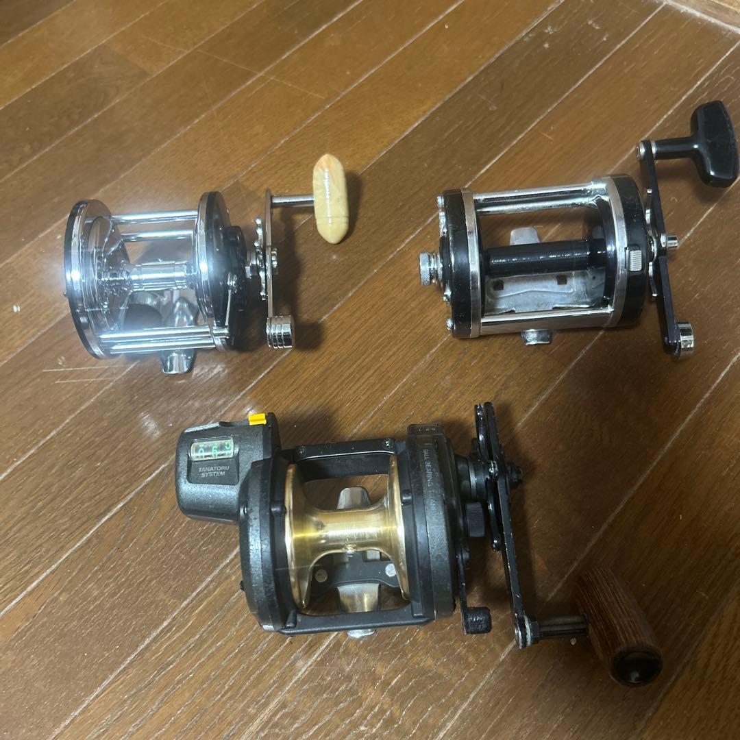石鯛リール　3点