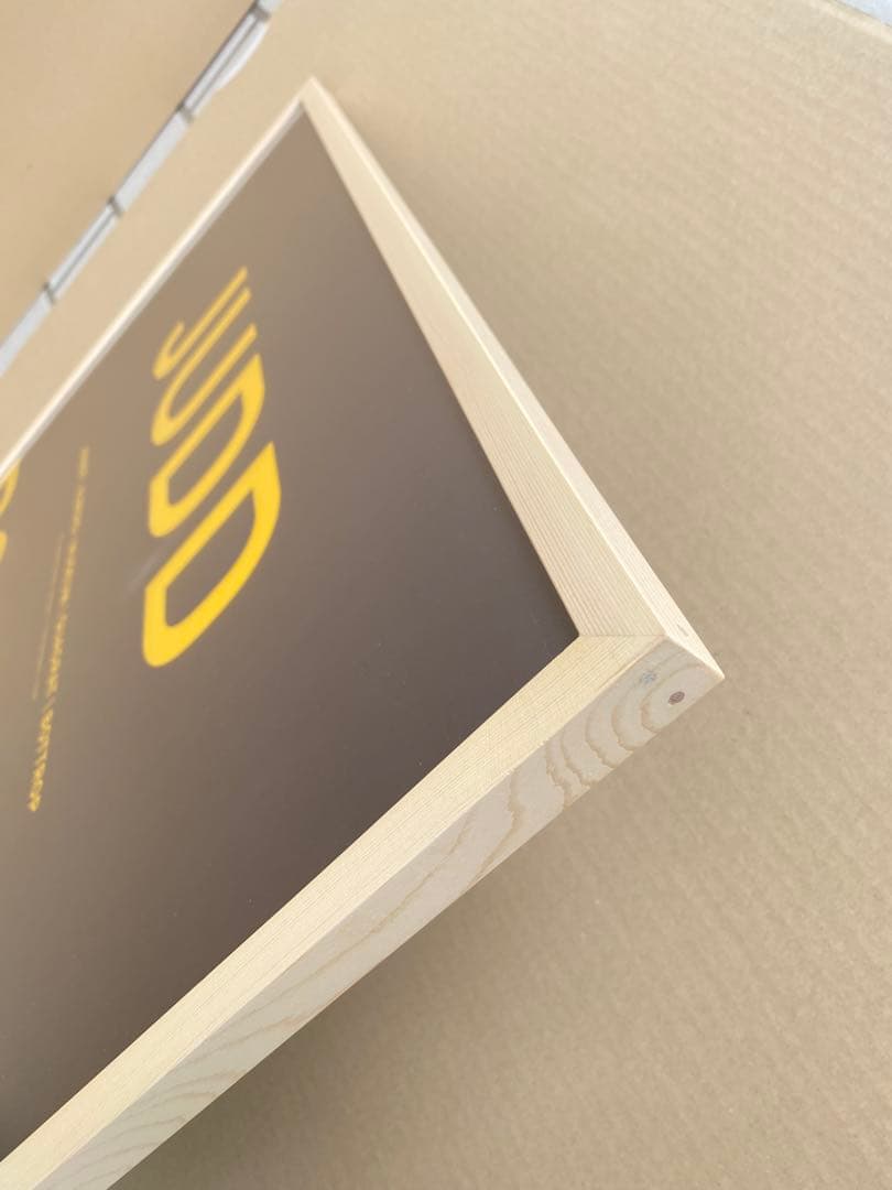 ミニマル アート　ドナルド・ジャッド　ポスター　フレーム付　ジョセフアルバース美