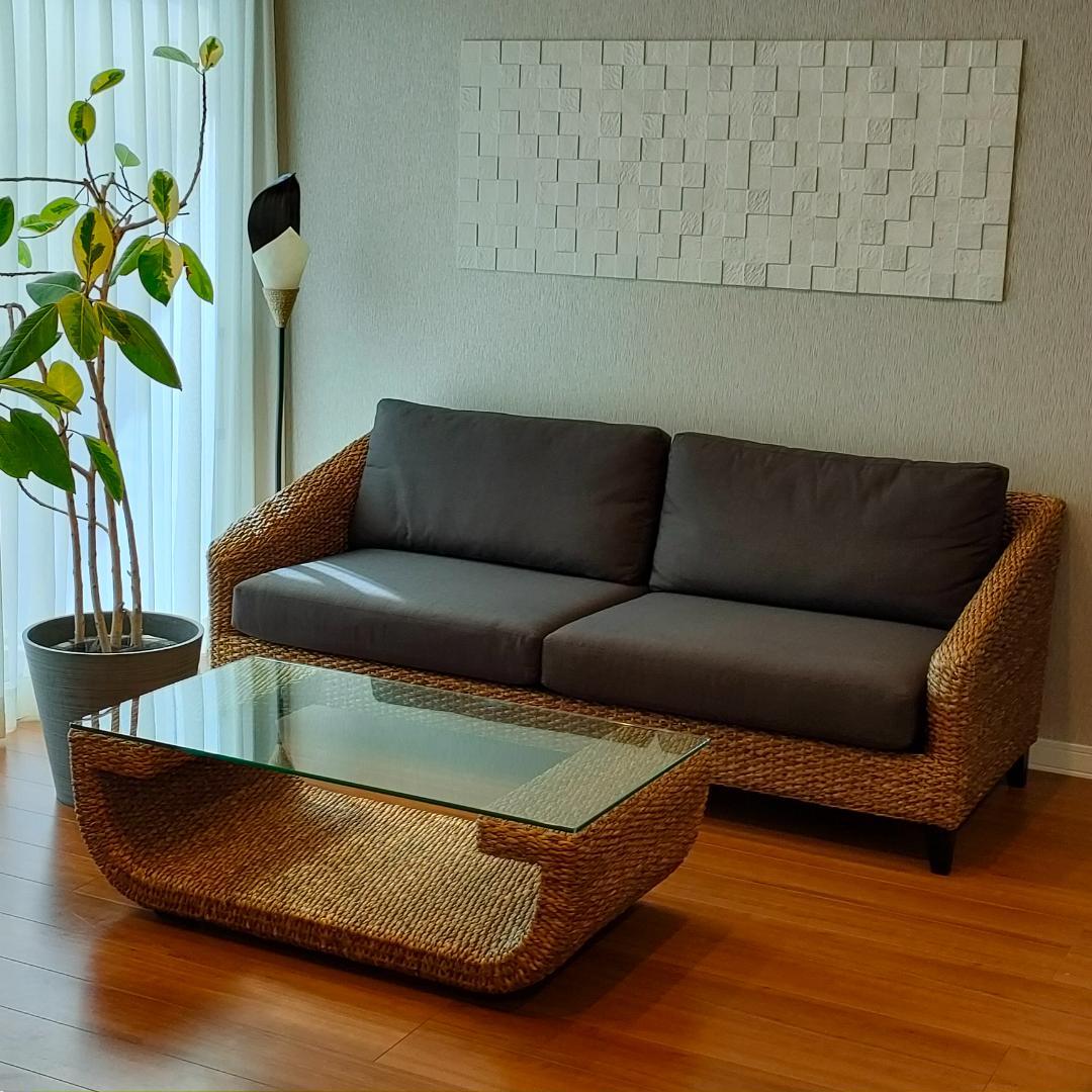 〈美品〉アジアン家具　パフォーマックス　センターテーブル