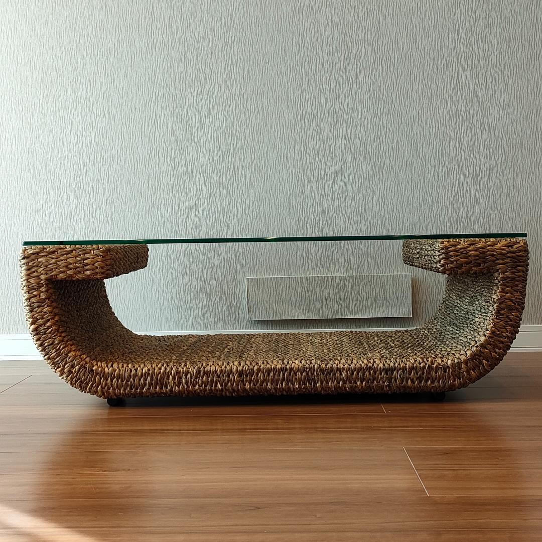 〈美品〉アジアン家具　パフォーマックス　センターテーブル