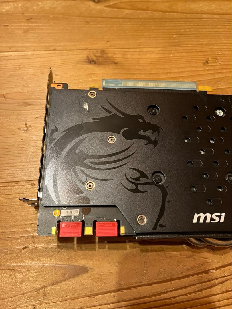 動作確認済み　msi gtx980ti