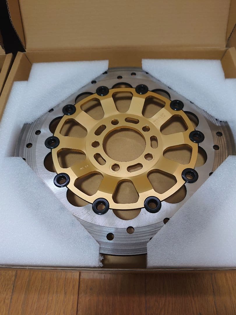 サンスターフロントディスクローター 2枚 ゼファー750