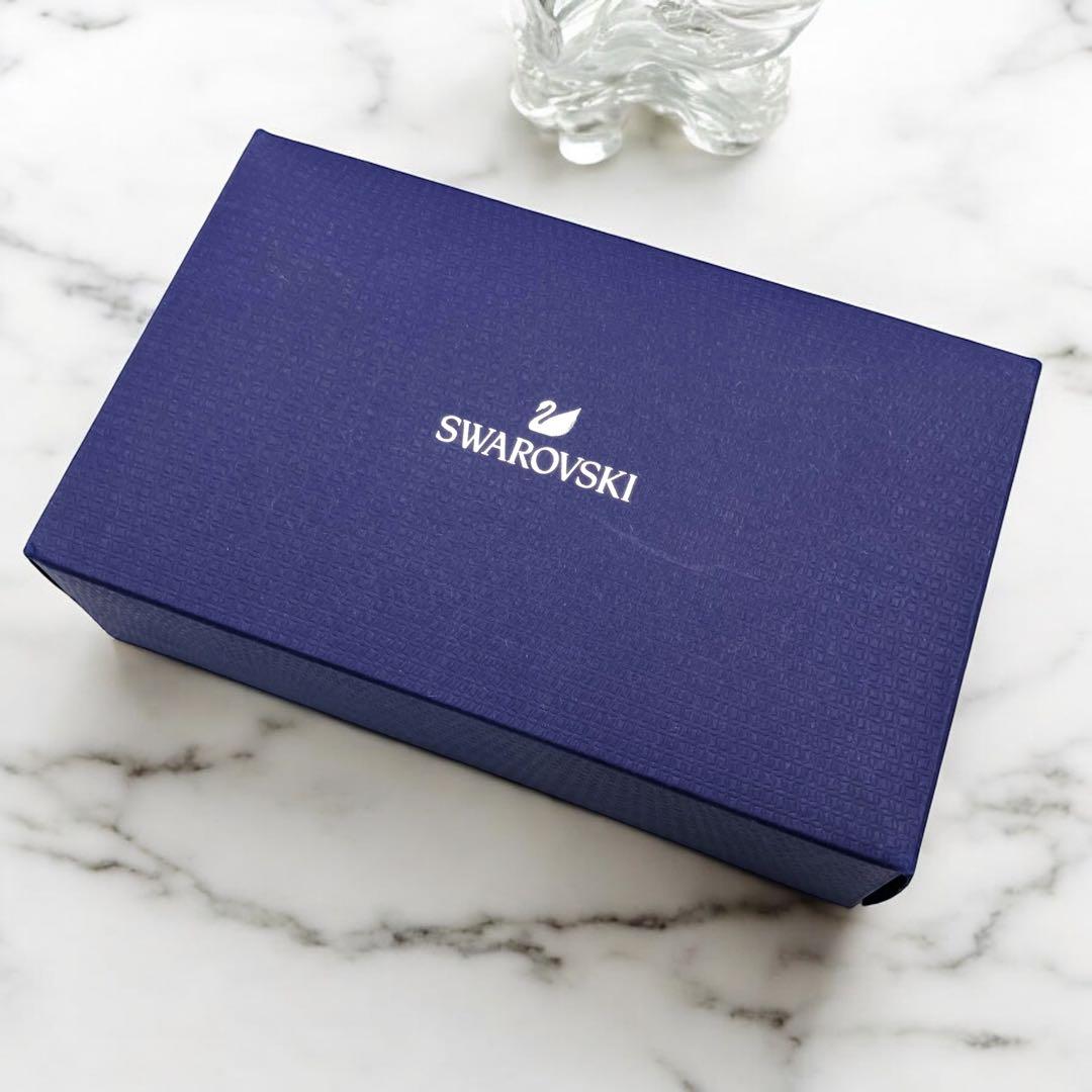 未使用　SWAROVSKI アリエル　置物　台座付き　お買上証明書付　箱　希少品