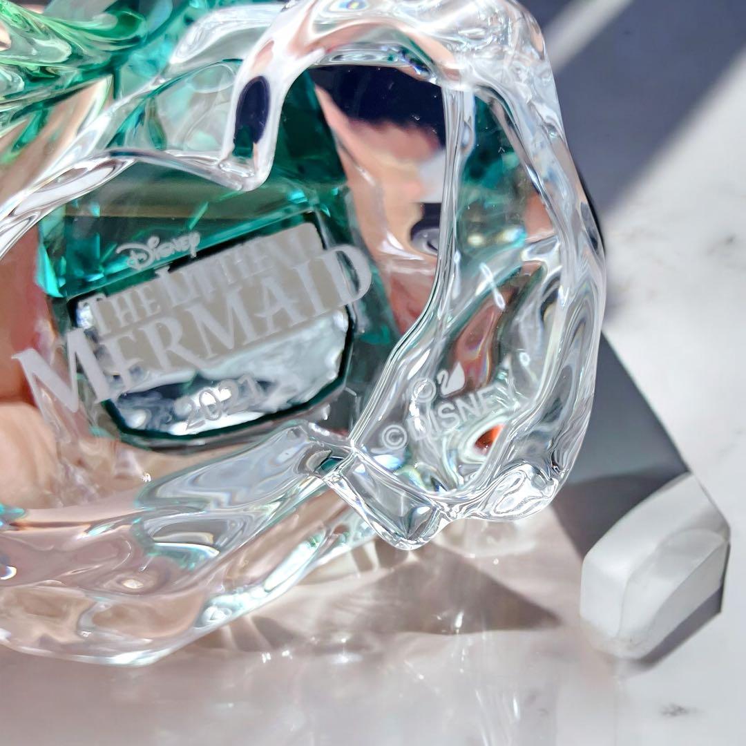 未使用　SWAROVSKI アリエル　置物　台座付き　お買上証明書付　箱　希少品