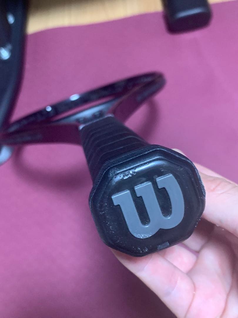 Wilson ブレード98 v8 noir G2 レザーグリップ