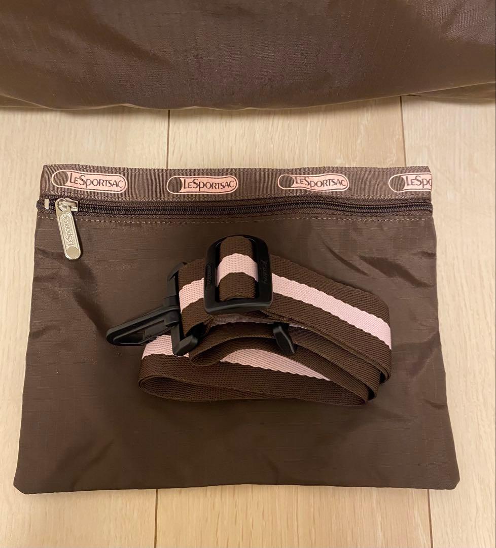 極美品☆LeSportsac　鍵付きボストンバック&ポーチ