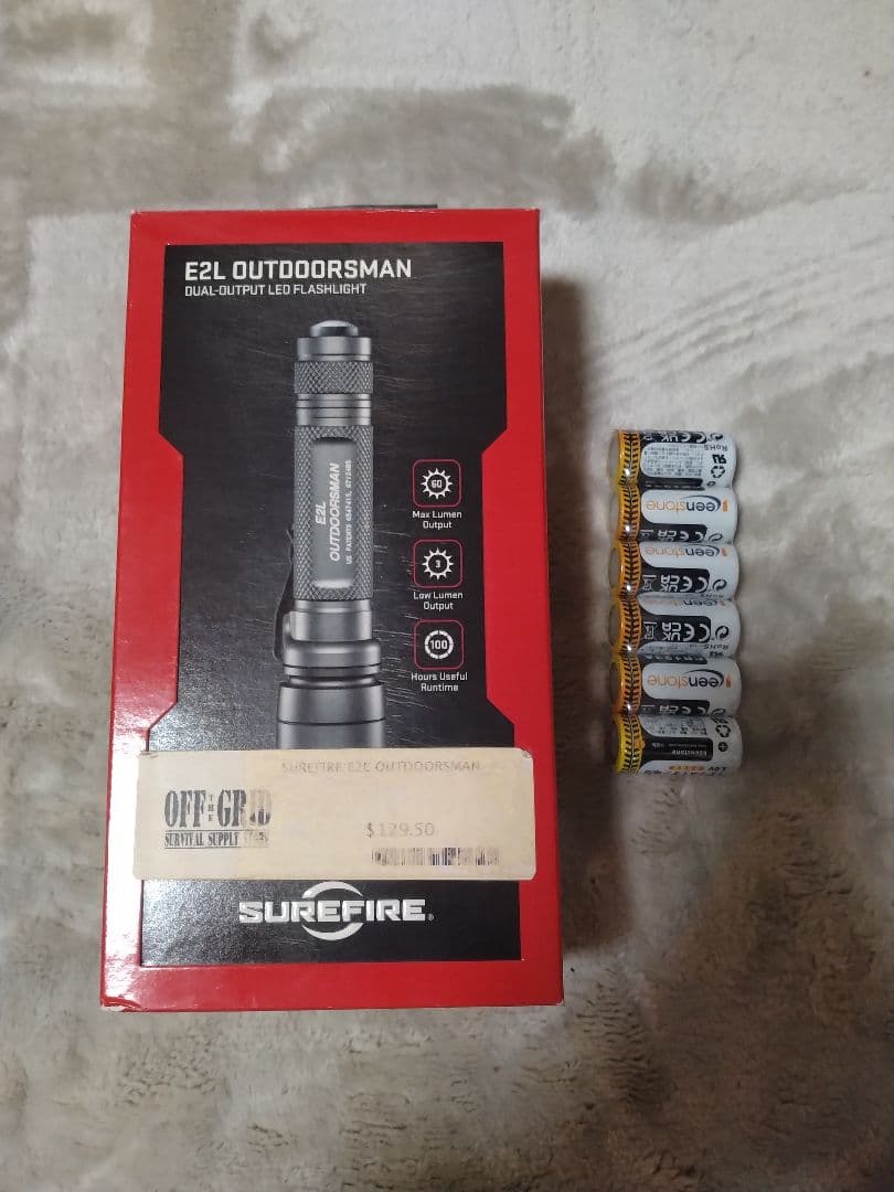 Surefire E2L OUTDOORSMAN 新品
