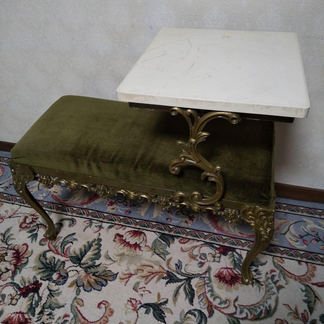 イタリア製 インテリア 猫足 スチール 椅子