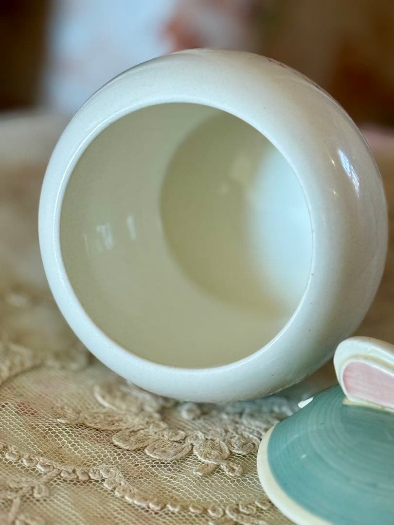 スージークーパー　＊パトリシアローズ＊　ジャムポット　ピンク×グリーン