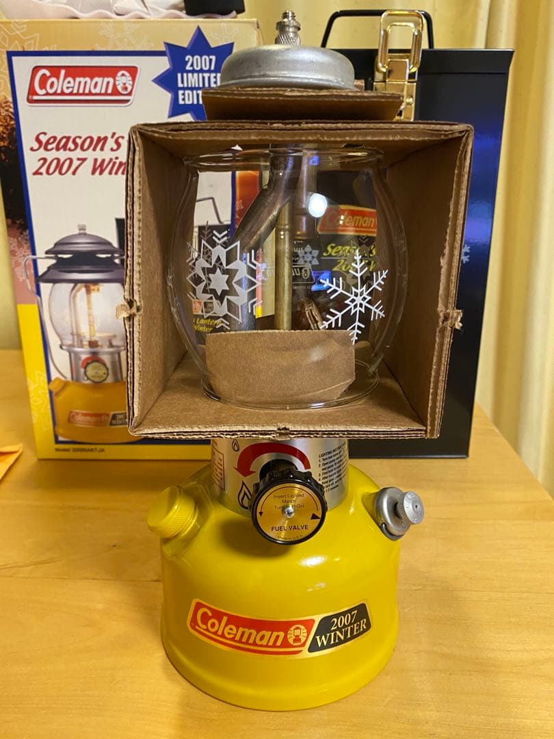 新品未使用　coleman コールマン シーズンズランタン2007 第3弾