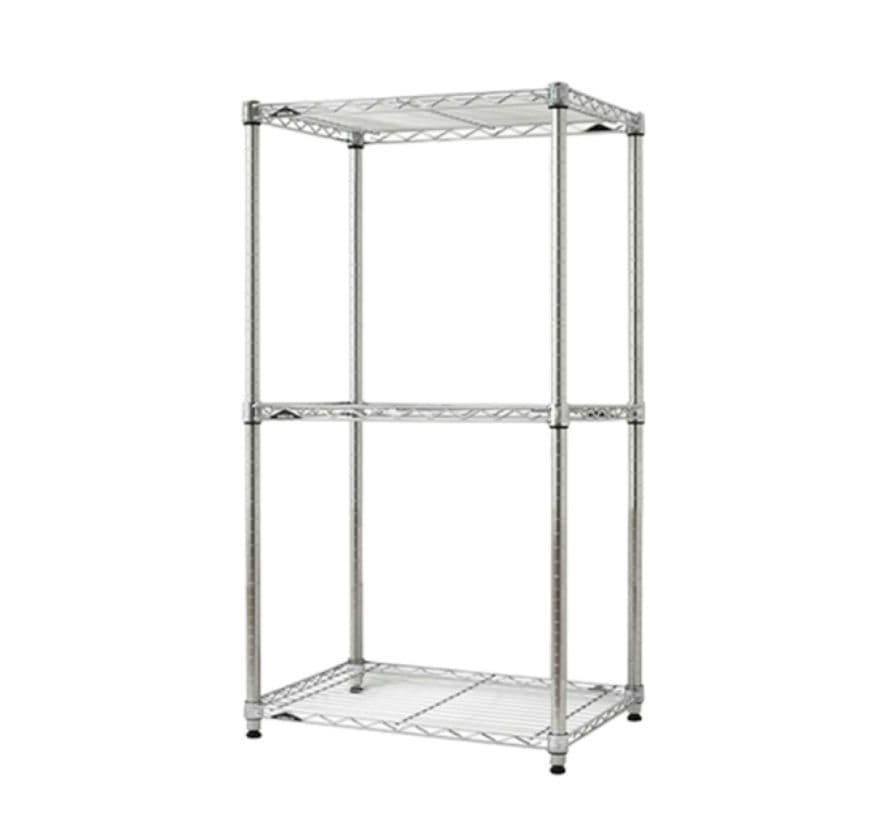 ホームエレクター ワイヤーシェルフ 3段 幅75奥行45高140