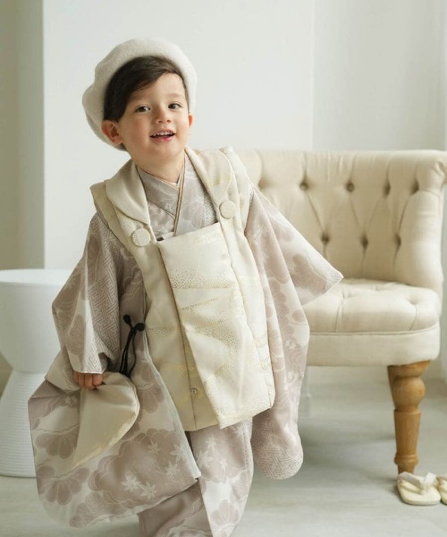 ひよこ商店　七五三　着物　3才