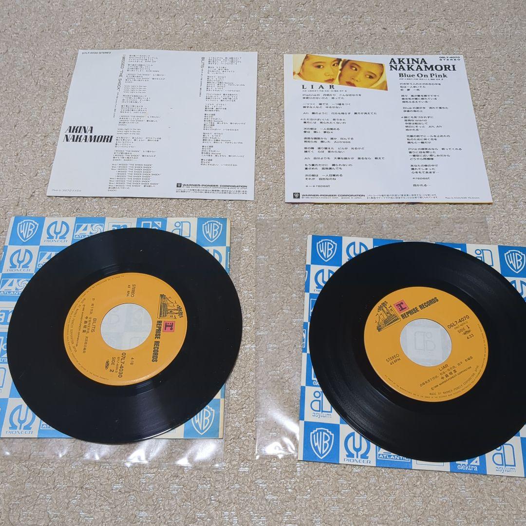 中森明菜　レコード22枚