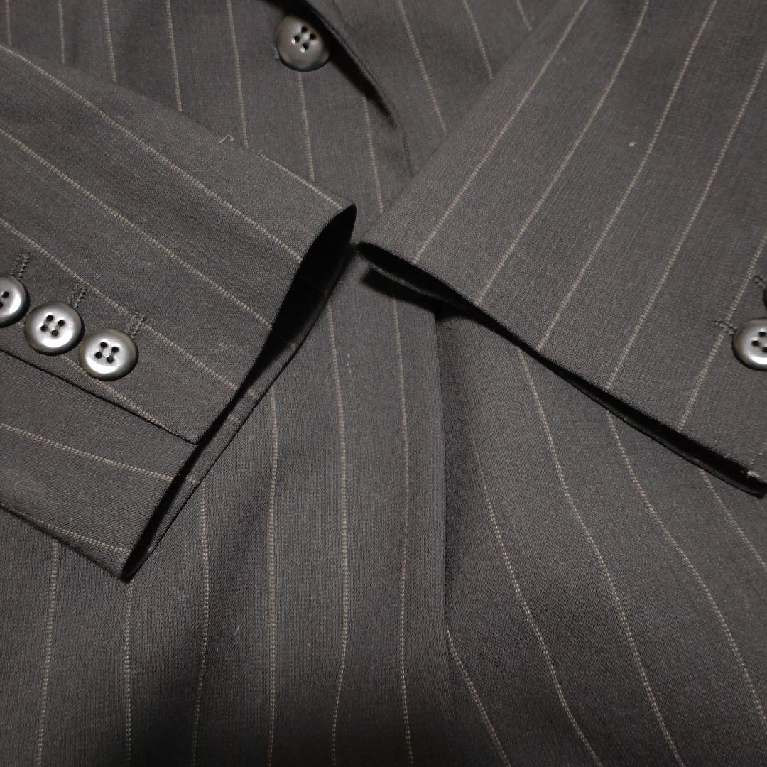 最高級　マックスマーラ　セットアップ　白タグ　スーツ　1B ストライプ　ウール