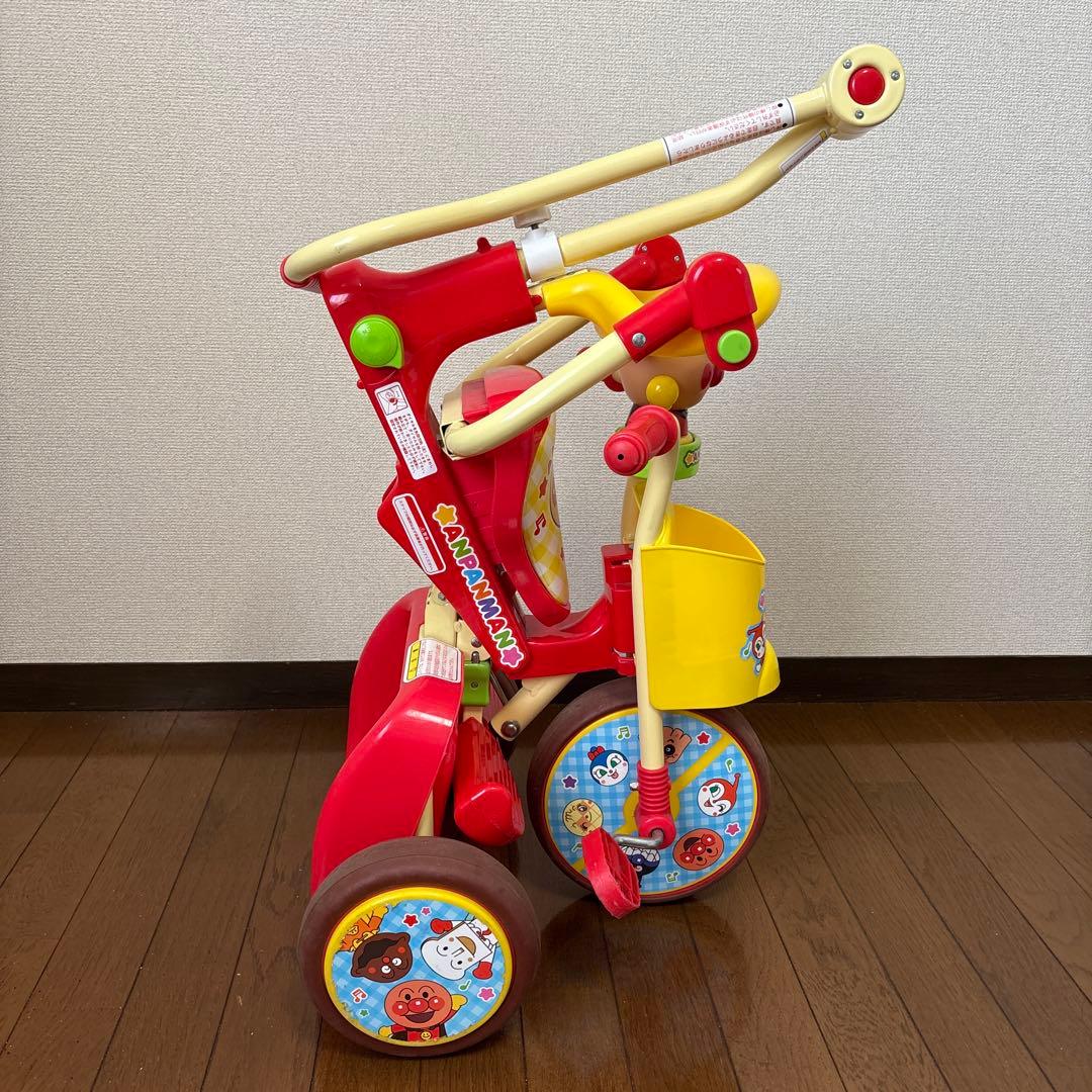 アンパンマン 折りたたみ三輪車 オールインワンUP Ⅲ