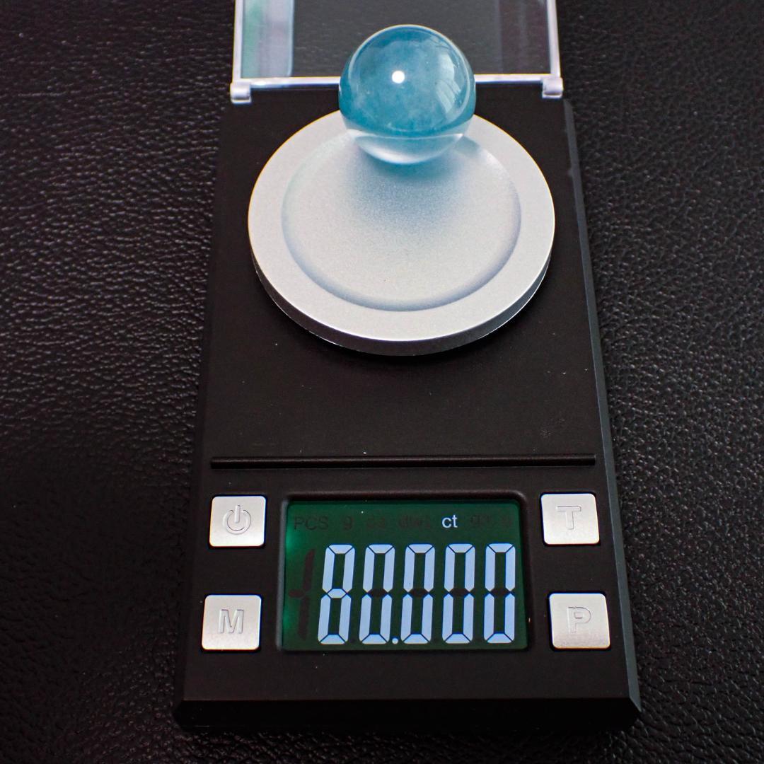 アクアマリン 水晶玉 スフィア 2 原石 結晶 丸玉 パワーストーン 天然石