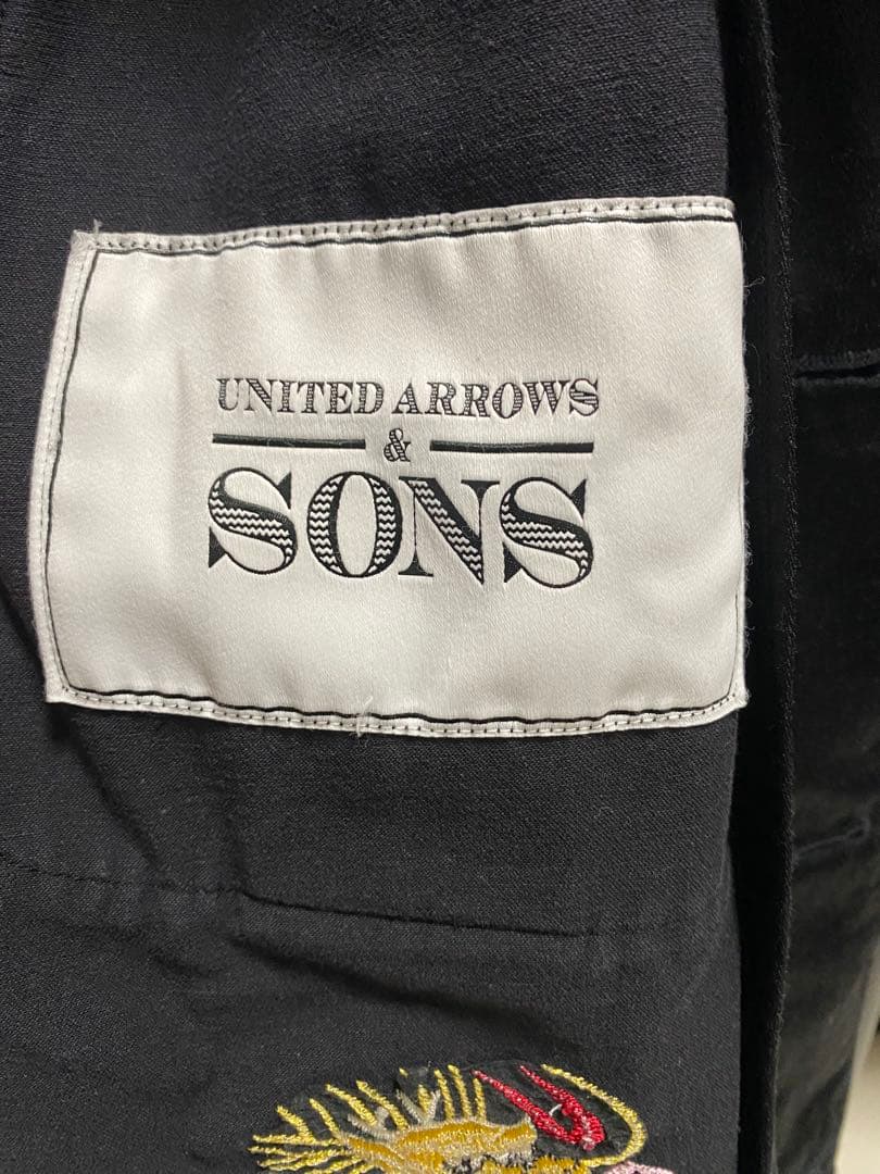【山田涼介着用モデル】UNITED ARROWS & SONS 刺繍ジャケット