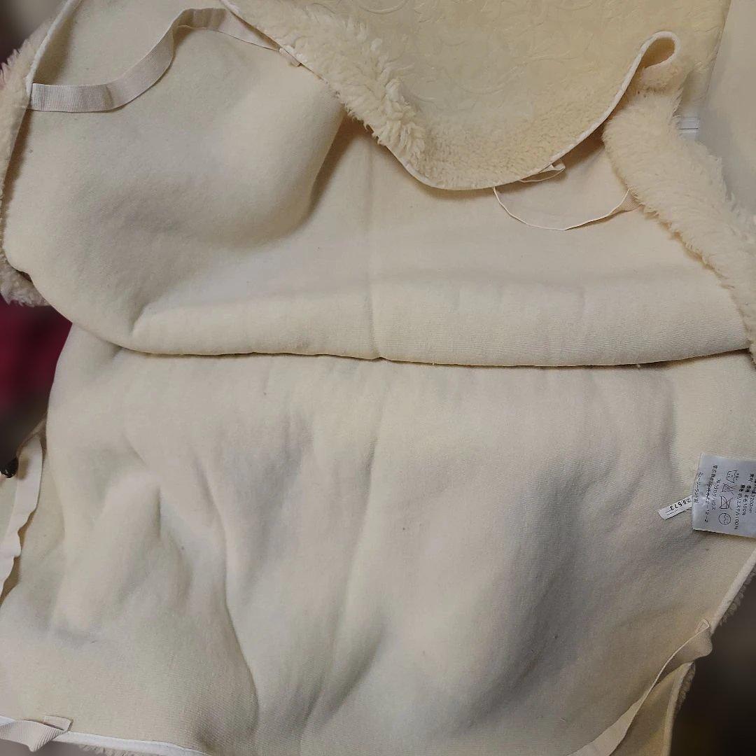 ニュージーランド製　ムートンシーツ　ムートン敷きパット　羊毛100％　使用品