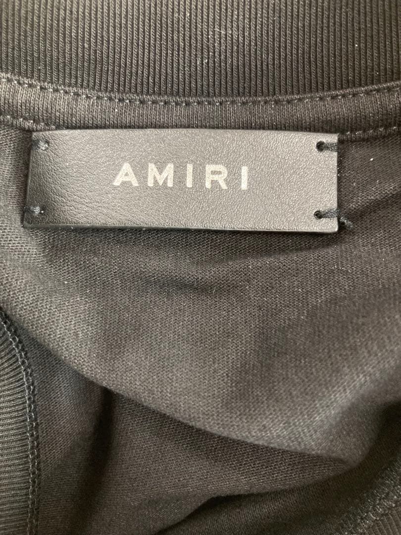 美品AMIRI ブラック Tシャツ オーバーサイズ
