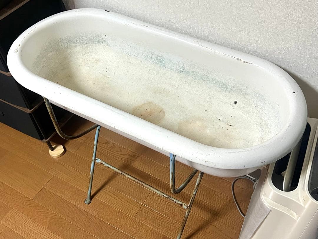 ホーロー製 アンティーク バスタブ ベビーバス