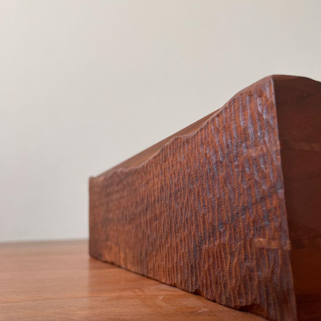 ウォールナット　ティッシュボックス