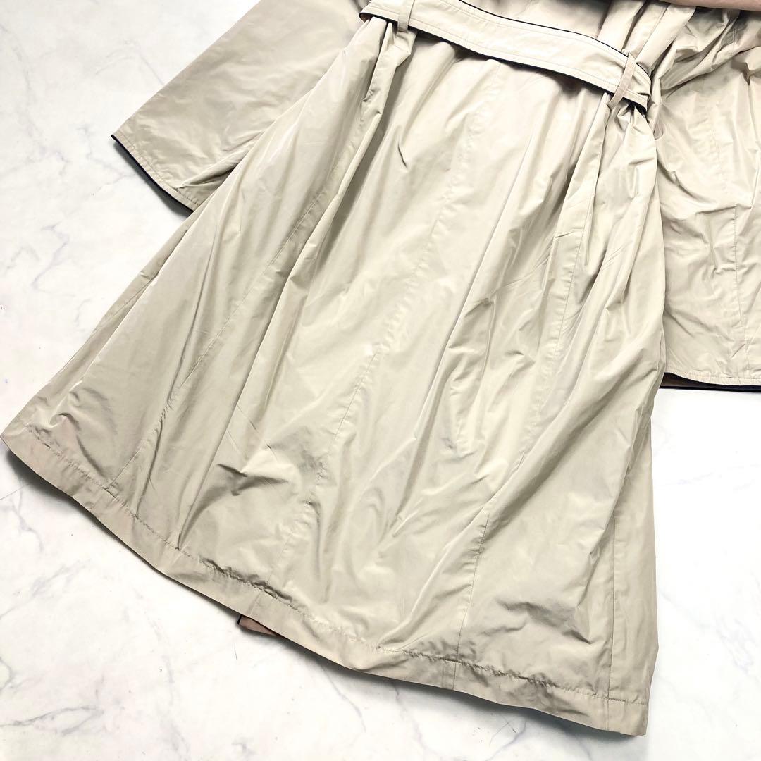 マックスマーラ CITY リバーシブル ベルテッドコート 女優襟 ロゴボタン