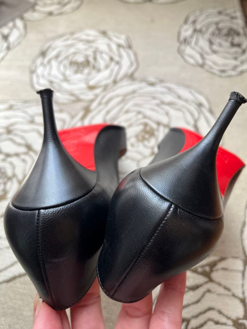 専用⭐️美品⭐️おトク✨ルブタン ヒール パンプス 黒 22cm⭐️