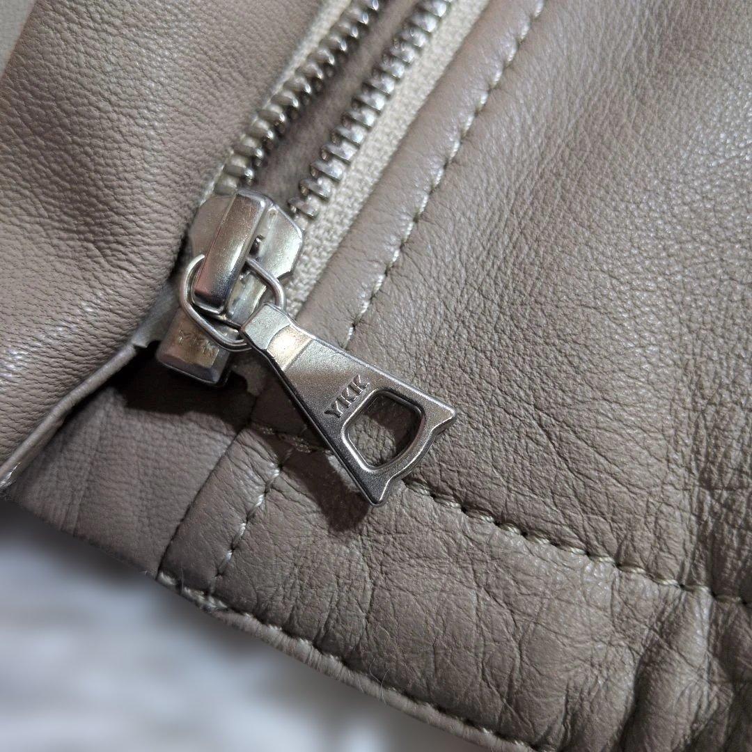 極美品Theory luxe 羊革 スーパーソフトレザー フーデッドジャケット