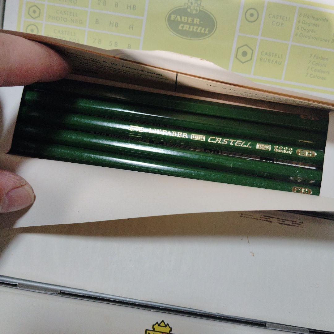 ドイツ A.W.FABER CASTELL 筆箱鉛筆入り