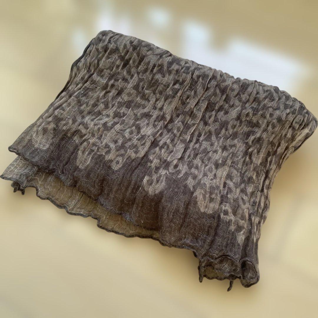 エルメス ストール　茶