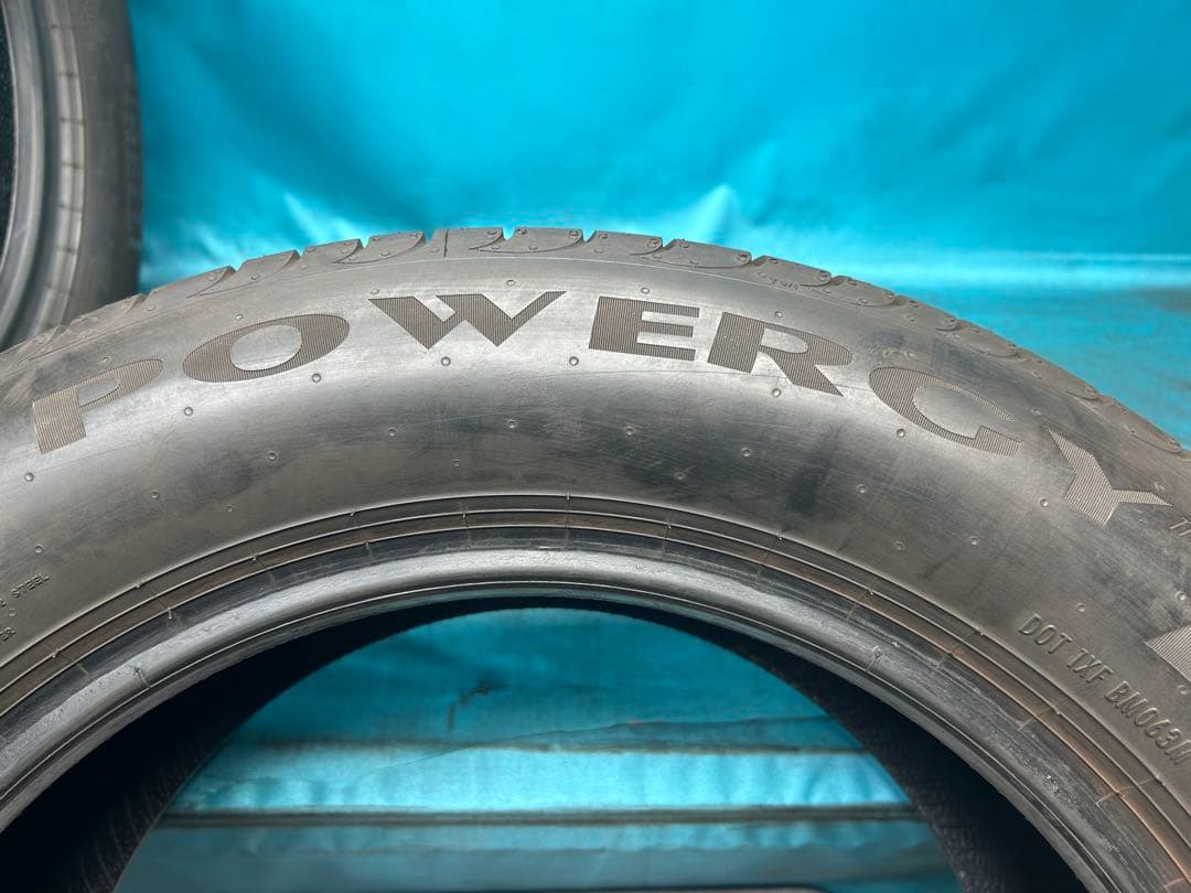 ①2024年製225/55R16バリ山！ツブ有り！中古タイヤ2本セット