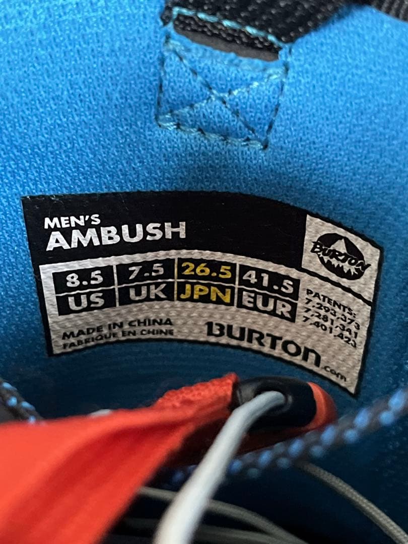 SIMonBURTON AMBUSH スノーボード ブーツ 26.5cm