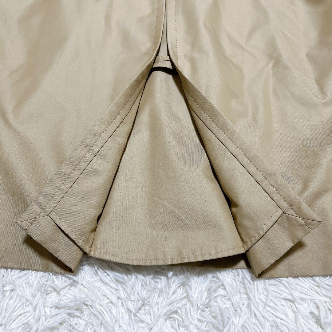 【美品】アクアスキュータム トレンチコート クラブチェック ライナー付 M〜L