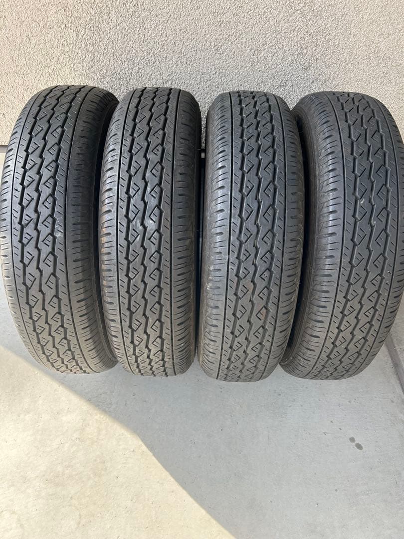 BRIDGESTONE K370 145/80R12 80/78 4本