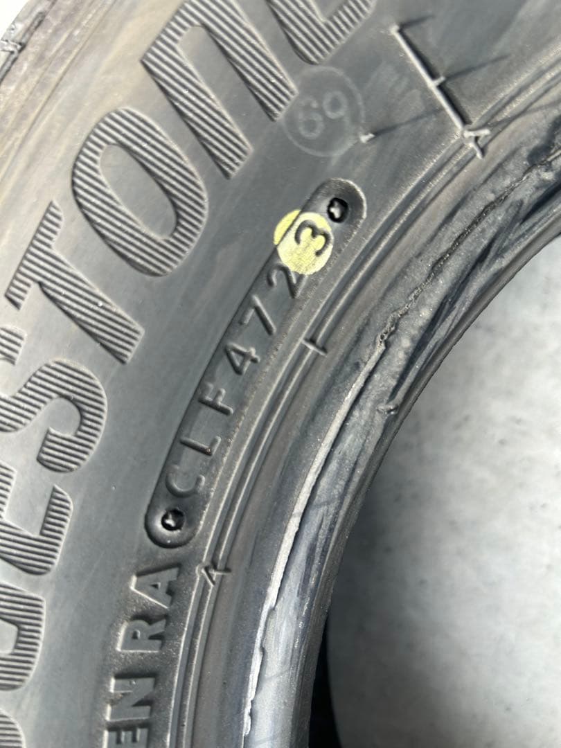 BRIDGESTONE K370 145/80R12 80/78 4本