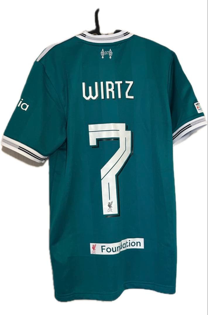 【新品未使用】リヴァプール25-26 ホームユニフォーム　ヴィルツ　CL