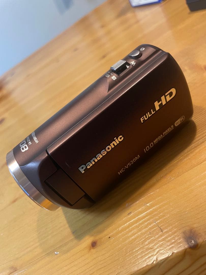 Panasonic HC-V520M ビデオカメラ　付属品多数 キャリーバック付