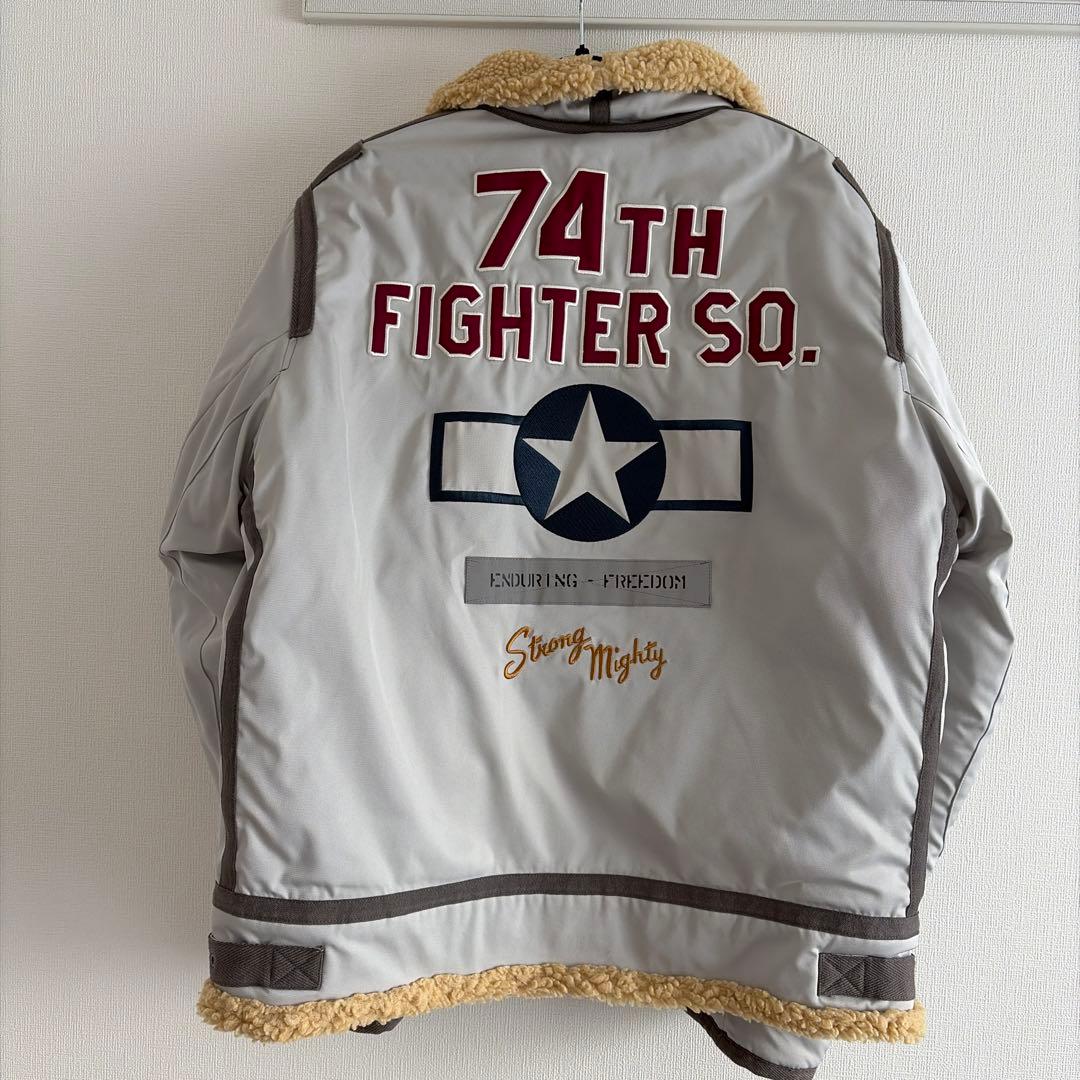 AVIREX アメリカ空軍スタイル ジャンパー 74TH FIGHTER SQ.