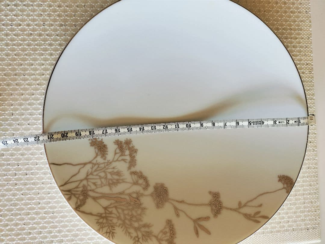 ベルナルド　フランス製　植物模様の皿