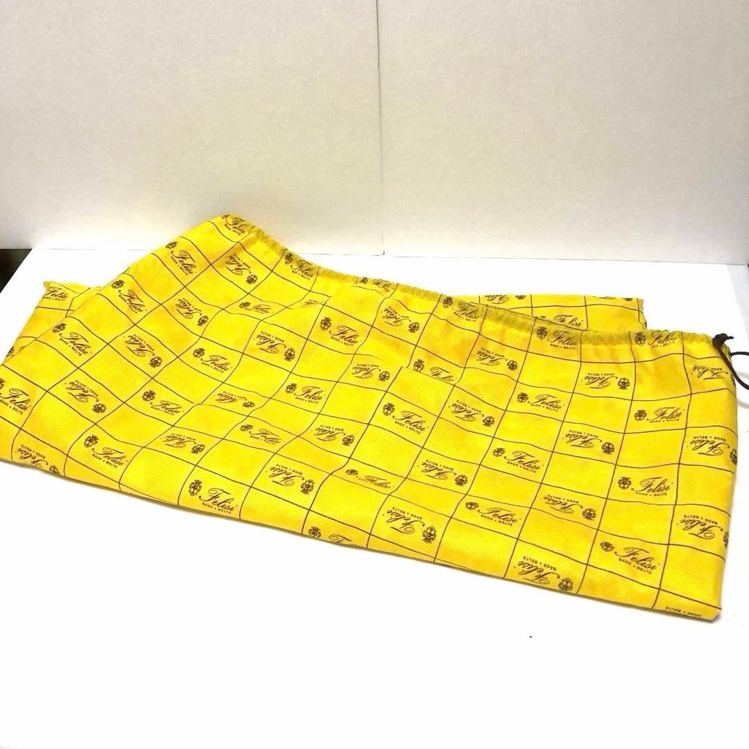 新品同様✨フェリージ トートバッグ 11/91ネイビー A4可 チャーム レザー