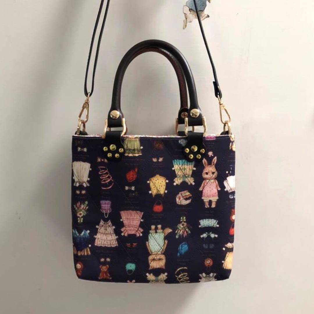 1969.ハンドメイド　2wayミニトートバッグ　フランシュリッペ