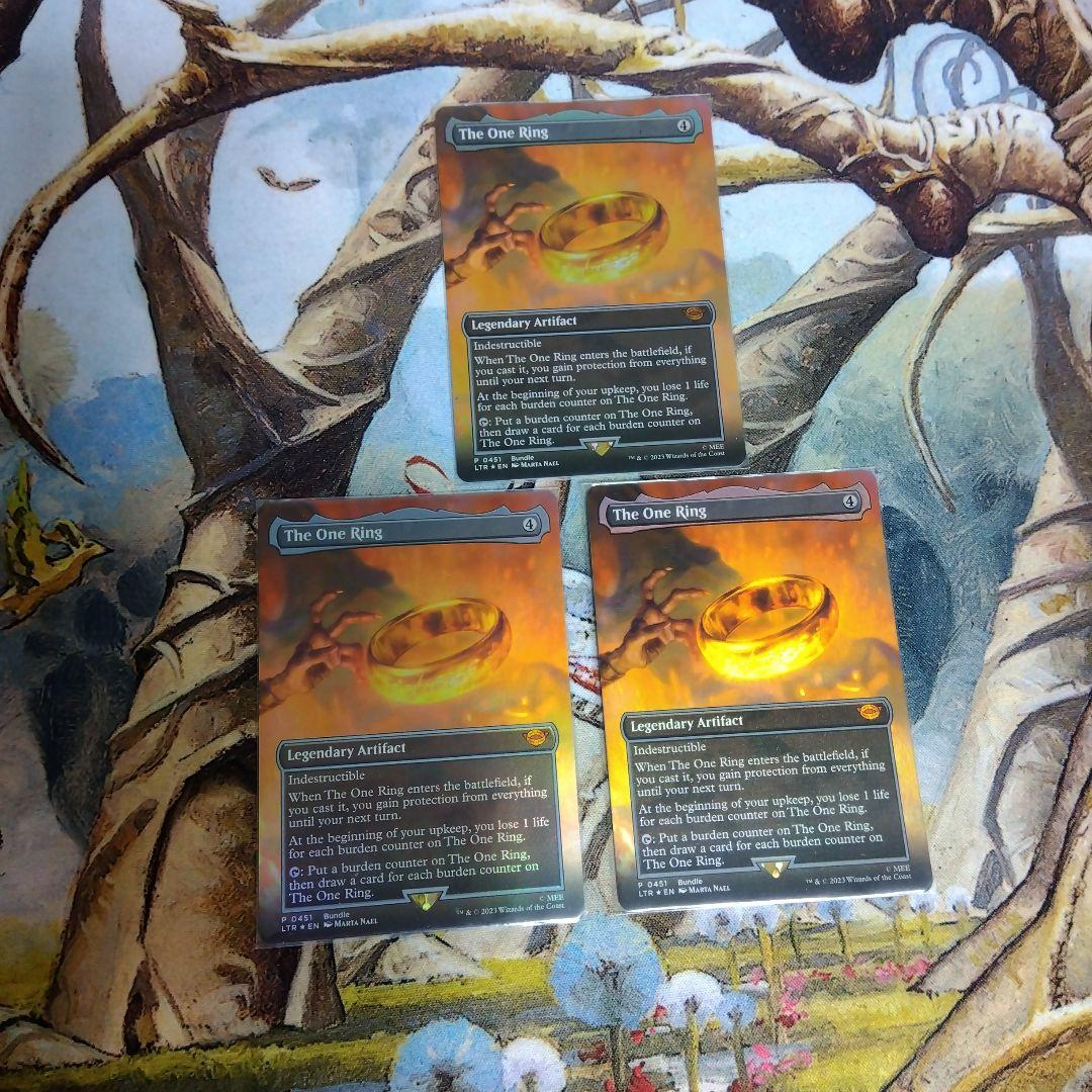 一つの指輪/The One Ring バンドル版3枚セット　MTG