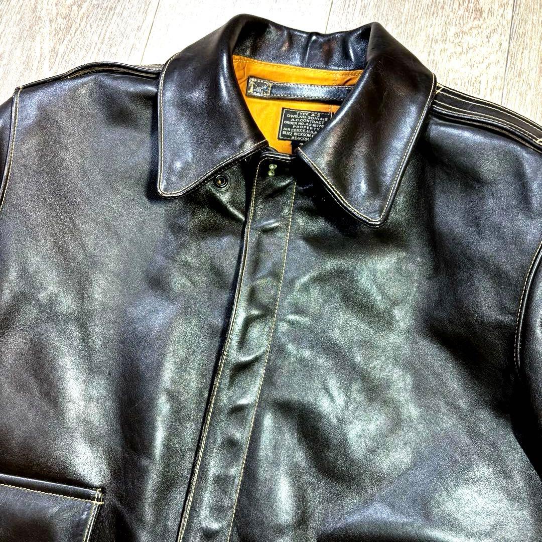 よんす❤️極美品❤️即購入OK❤️バズリクソンズ A-2 36 ❤️赤リブ❤️