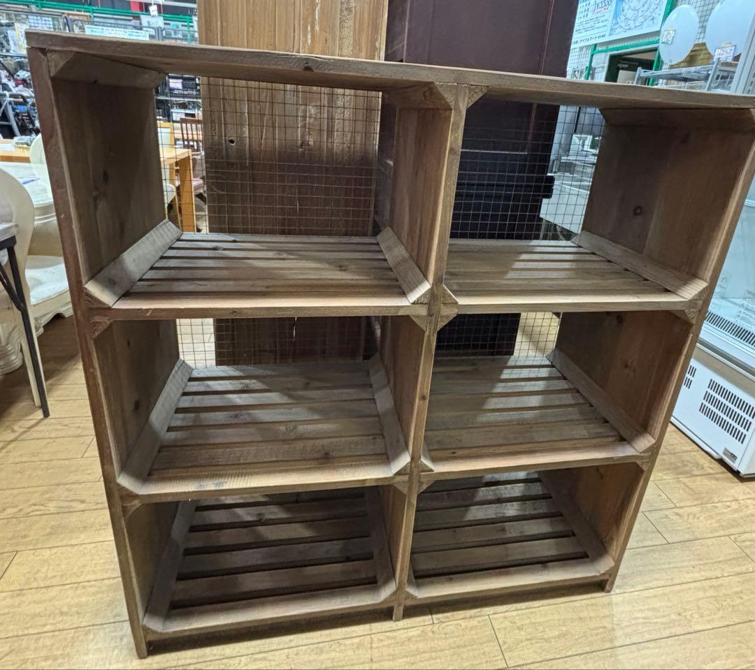 どんた個人アイテムT29 アネットシェルフ 2列3段 ノットアンティークス