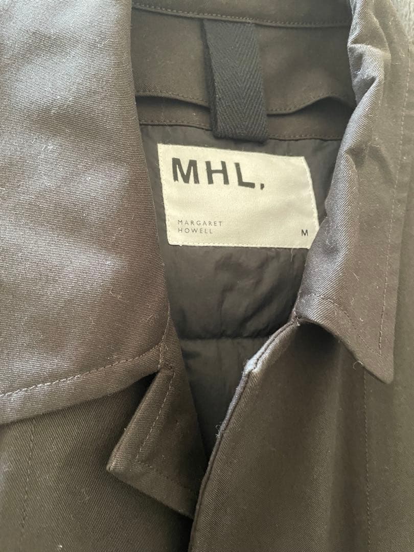 ジャケット・アウター MHL. WORN COTTON NYLON COAT