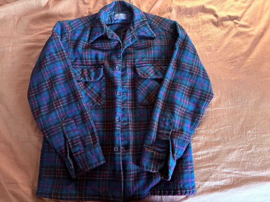 60sペンドルトン ボードシャツ/ウールシャツ USA製