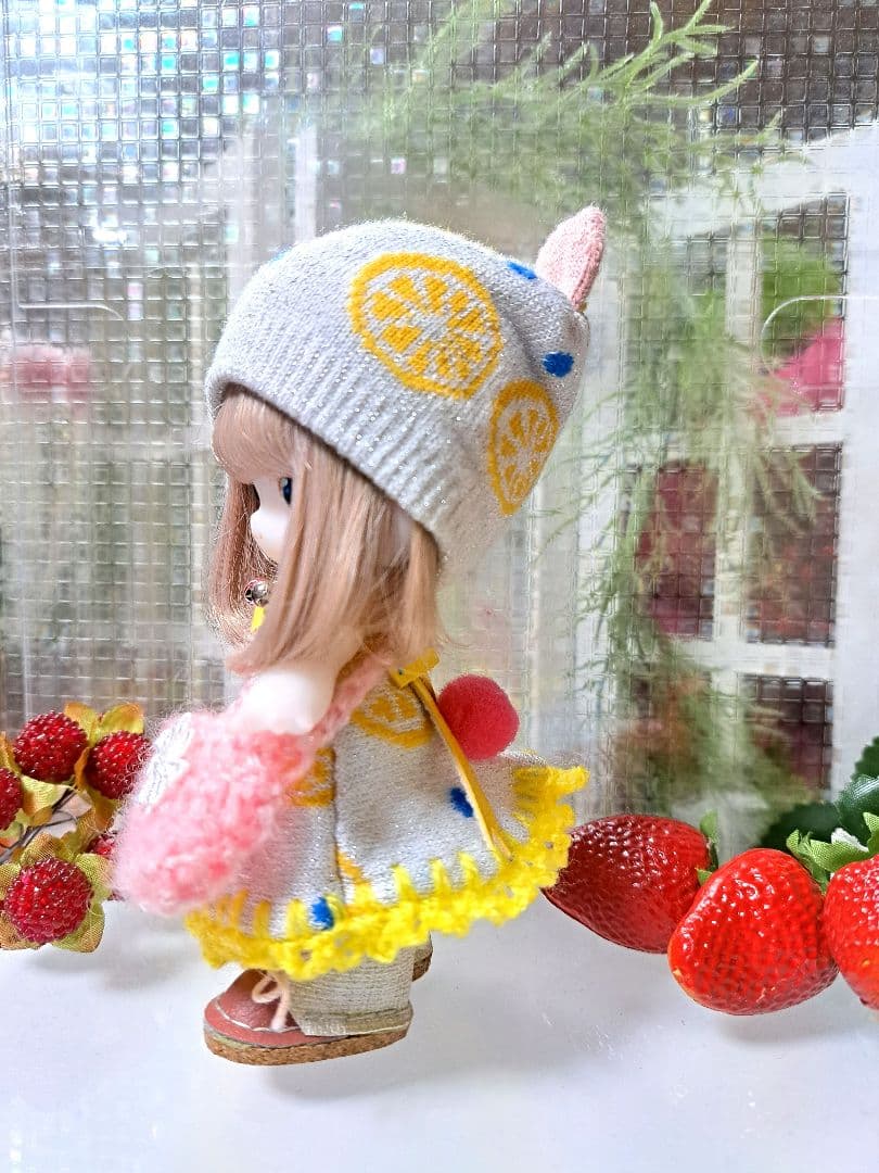 sale☆子犬わたあめ13㎝用☆アウトフィットP＋たっち靴☆４点set☆