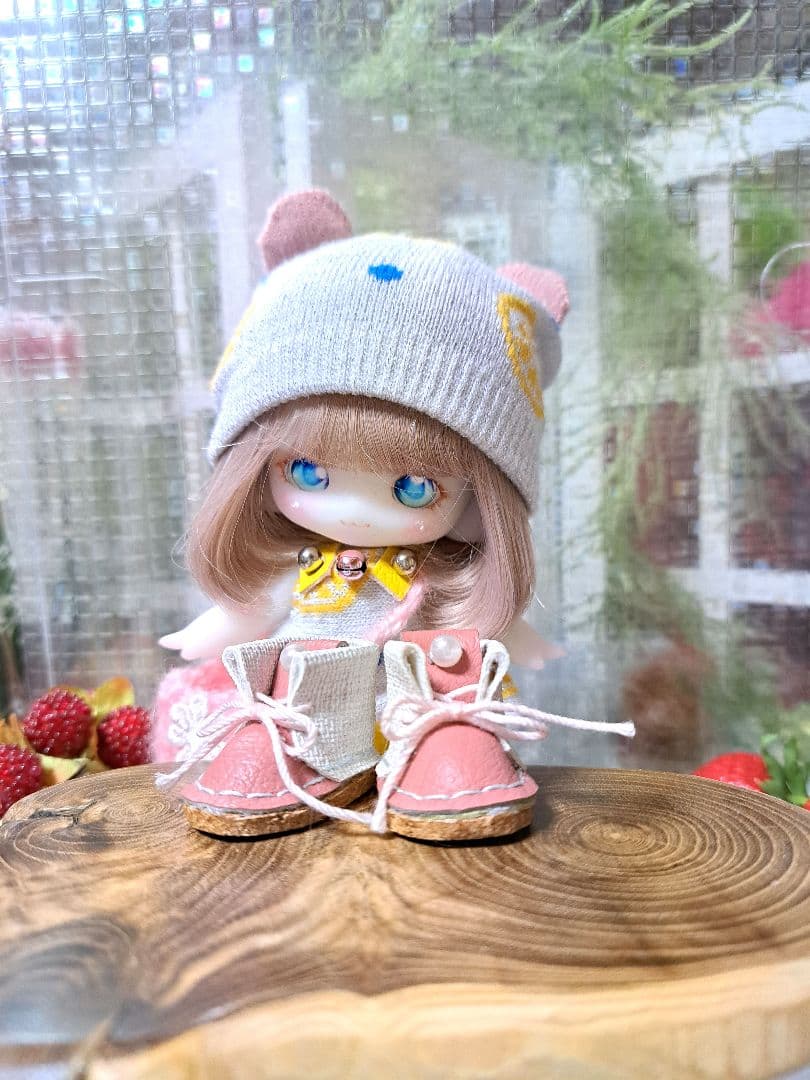 sale☆子犬わたあめ13㎝用☆アウトフィットP＋たっち靴☆４点set☆